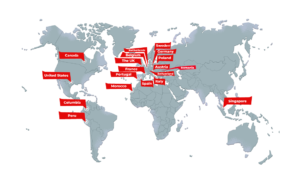PR alliance world map network