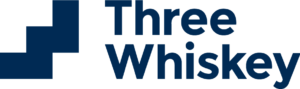 three whiskey company logo