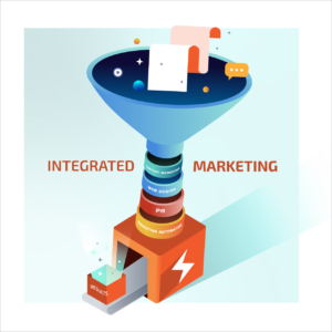 image of a marketing funnel